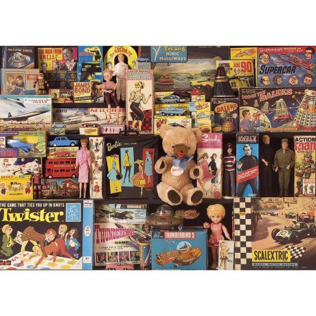 Пазл Gibsons "1960s toy box memories"