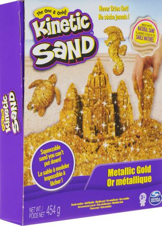 Кинетический песок Kinetic Sand, 6026411_20099971, золотой, 454 г