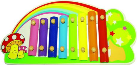 Детский музыкальный инструмент Развивающие игрушки из дерева Ксилофон 