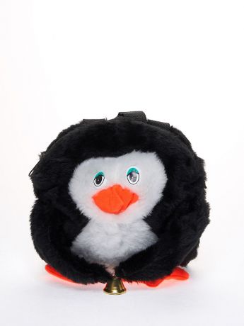 Мягкая игрушка Радомир С903/пингвин-рюкзак белый, черный