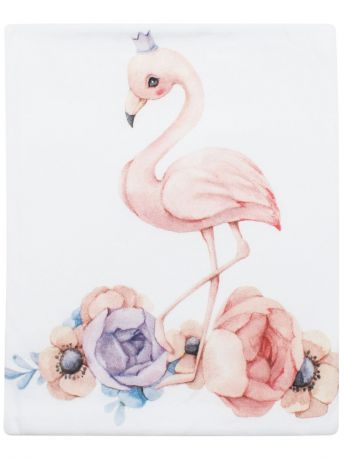 Пеленка текстильная Luxury Baby Трикотажная пеленка "Принцесса фламинго"