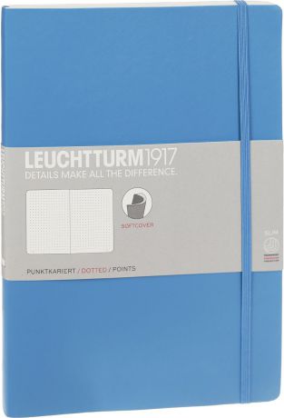 Записная книжка Leuchtturm1917, 355302, синий, B5 (176 x 250 мм), в точку, 62 листа