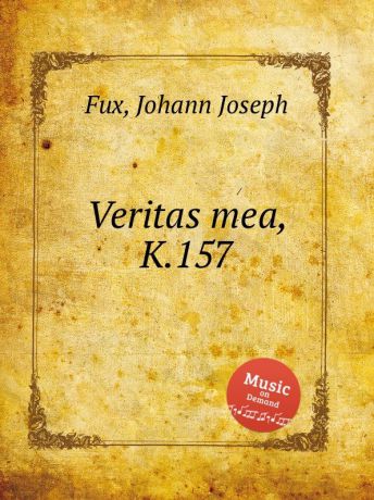 J.J. Fux Veritas mea, K.157