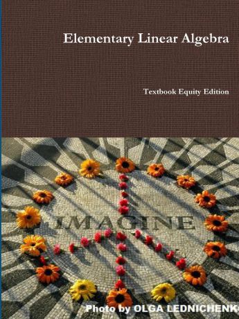Textbook Equity Edition Elementary Linear Algebra