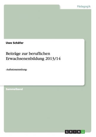 Uwe Schäfer Beitrage zur beruflichen Erwachsenenbildung 2013/14