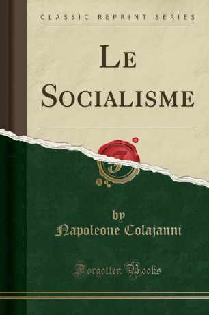 Napoleone Colajanni Le Socialisme