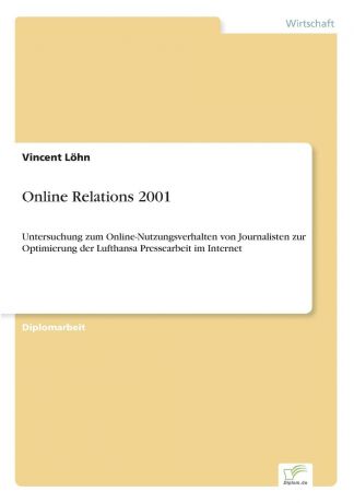 Vincent Löhn Online Relations 2001
