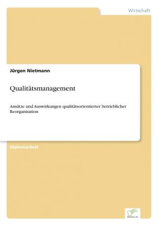 Jürgen Nietmann Qualitatsmanagement