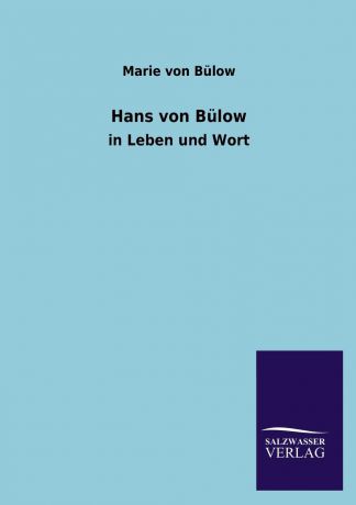 Marie Von Bulow Hans Von Bulow