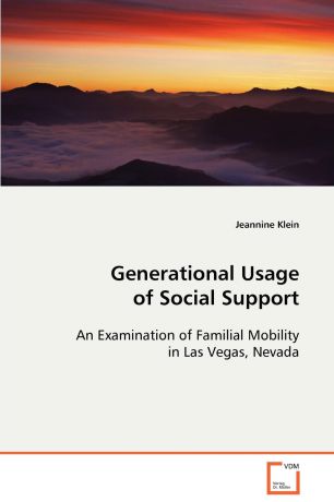 Jeannine Klein Generational Usage of Social Support