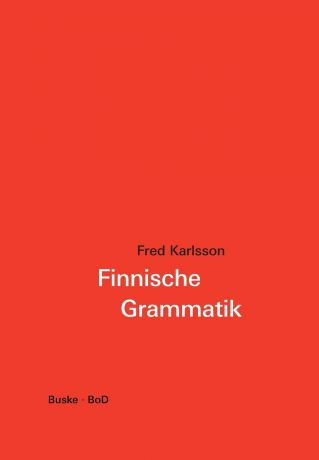 Fred Karlsson Finnische Grammatik