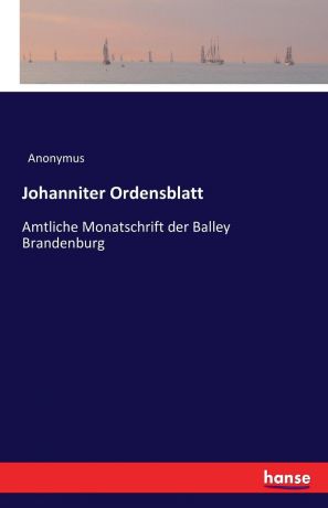 Anonymus Johanniter Ordensblatt