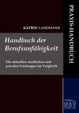 Katrin Landmann Handbuch der Berufsunfahigkeit
