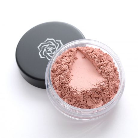 Румяна KRISTALL MINERALS cosmetics матовые оттенок B101 розовый, минеральная косметика, в пластиковой баночке, 4 г.