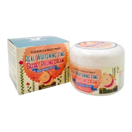 Крем для ухода за кожей Elizavecca Milky Piggy Real Whitening Time Secret Peeling Cream, 100