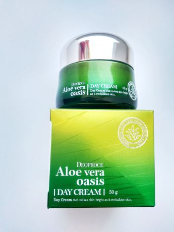 Крем для ухода за кожей Deoproce дневной Aloe Vera Oasis Day Cream