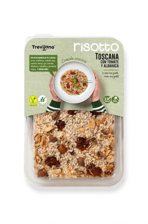 Рис Trevijano Ризотто Тосканское с томатами и лесным орехом, 280 г