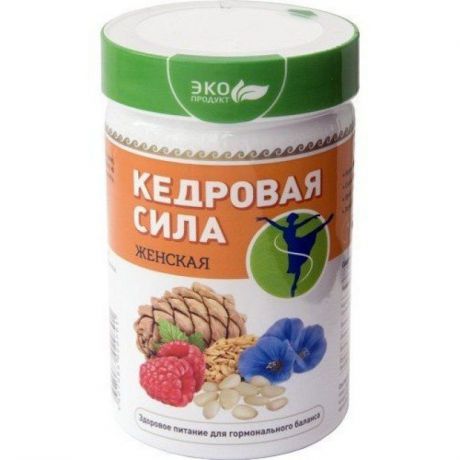 Коктейль злаковый Продукт белково-витаминный "Кедровая сила - Женская" 237 г