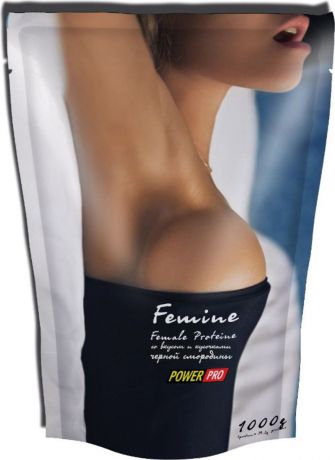Протеин Power Pro Фемин со вкусом и кусочками черной смородины, 1 кг