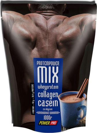 Протеин Power Pro со вкусом Шоколадный циннамон, 1 кг