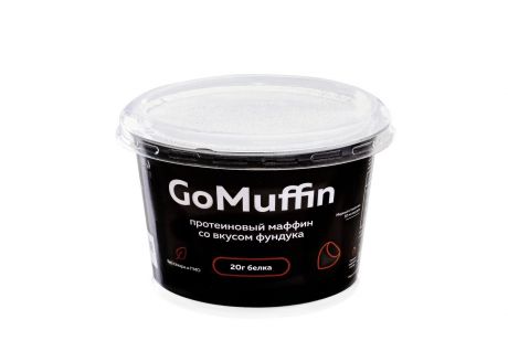 Фитнес питание Vasco "GO Muffin" Протеиновый маффин Фундуковый
