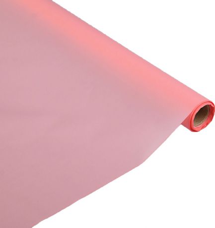 Пленка матовая, 3554322, розовый, 0,5 х 10 м