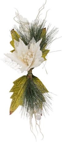Искусственные цветы Lefard "Пуансетия", 241-1844, длина 56 см