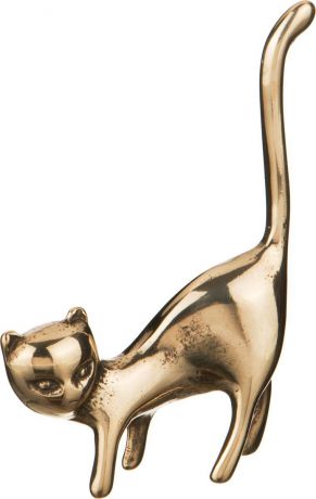 Подставка для колец Lefard "Кот", 333-337, золотистый, высота 9 см