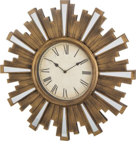 Настенные часы Lefard Swiss Home, 220-104, бронза, 50 х 50 х 4 см