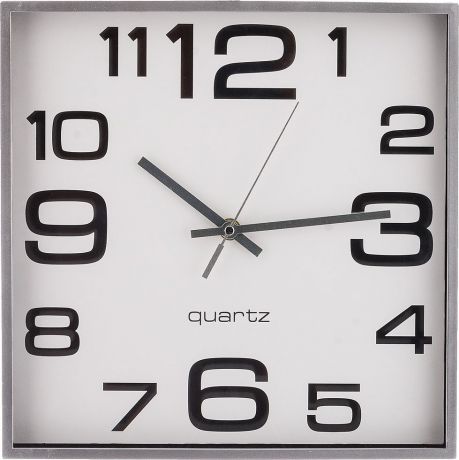 Настенные часы Lefard Lovely Home, 220-338, серый, 28,4 х 28,4 см