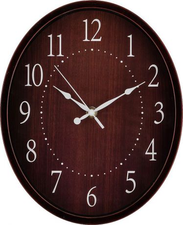 Настенные часы Lefard "Венге", 220-341, 30 х 25 х 4,6 см