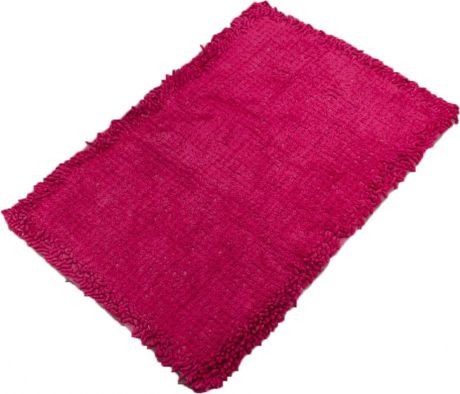 Коврик для ванной "Ласи", 3588431, розовый, 50 х 80 см