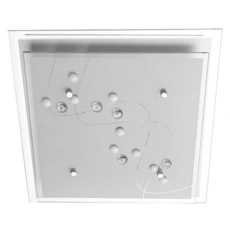 Настенно-потолочный светильник Arte Lamp A4891PL-2CC, серый металлик