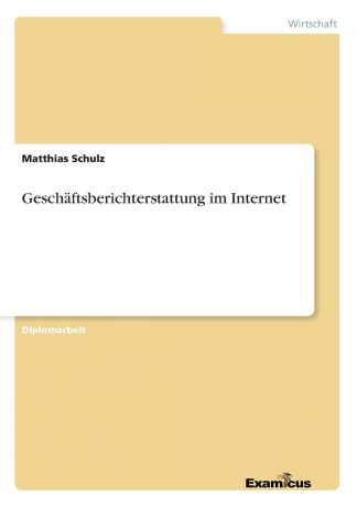 Matthias Schulz Geschaftsberichterstattung im Internet