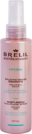 Двухфазный бальзам для волос Brelil BioTreatment Hydra, увлажняющий, 150 мл