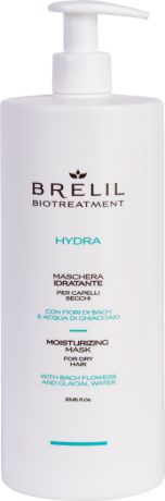 Увлажняющая маска для волос Brelil BioTreatment Hydra, 1 л