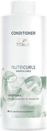 Бальзам, облегчающий расчесывание кудрявых и вьющихся волос Wella Professionals Nutricurls Detangling Conditioner for Curls & Waves, 1 л