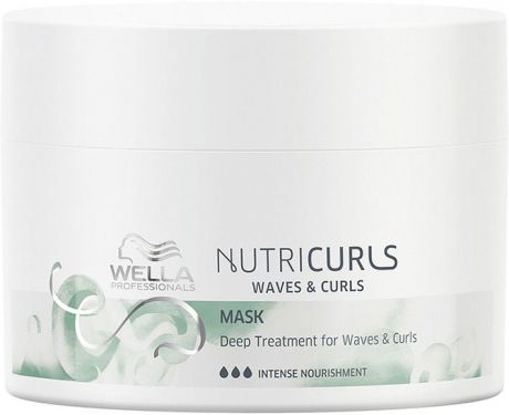 Питательная маска для создания послушных и эластичных локонов Wella Professionals Nutricurls Deep Treatment for Waves & Curls, 150 мл