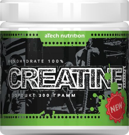 Креатин aTech Nutrition Creatine Monohydrate 100%, 300 г