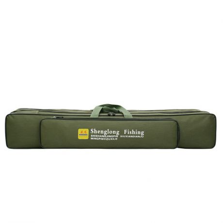 Ящик снастей Чехол-сумка для рыболовных и охотничьих аксессуаров 3 отсека длина 90 см