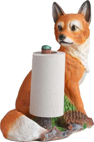 Держатель для туалетной бумаги Хорошие сувениры "Лисичка", 3374675, разноцветный