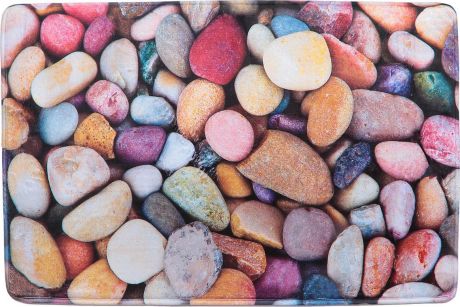 Коврик для ванной Доляна "Камни", 3542638, разноцветный, 40 х 60 см