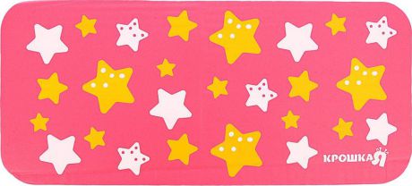 Подушка для коленей Крошка Я "Звезды", 3666588, розовый, разноцветный, 39 х 17,5 см