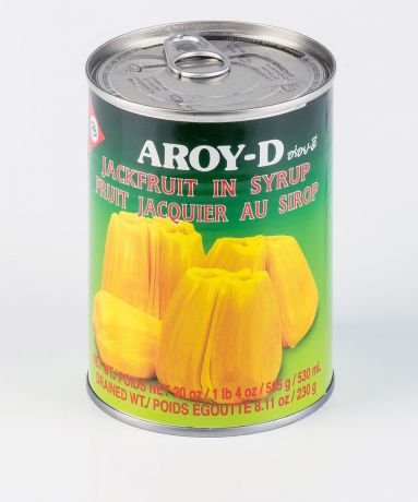 Фруктовые консервы Aroy-D Джекфрут в сиропе, 565 г