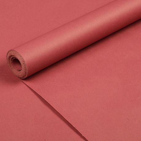 Бумага упаковочная Розовая, 0,7 х 10 м