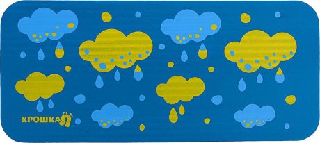 Подушка для коленей Крошка Я "Облака", 3666589, синий, разноцветный, 39 х 17,5 см
