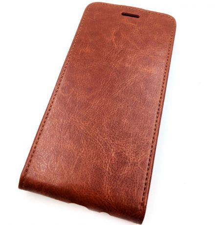 Чехол для сотового телефона Мобильная мода Samsung J7 2017 Чехол-книжка силиконовая вертикальный флип, коричневый