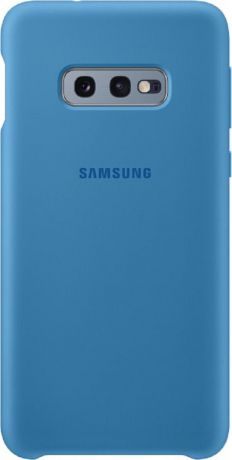 Чехол-накладка Samsung Silicone Cover для Samsung Galaxy S10e, голубой