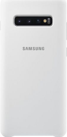 Чехол-накладка Samsung Silicone Cover для Samsung Galaxy S10, розовый