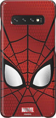 Чехол-накладка Marvel SMAPP BackCover Spiderman для Samsung Galaxy S10+, красный